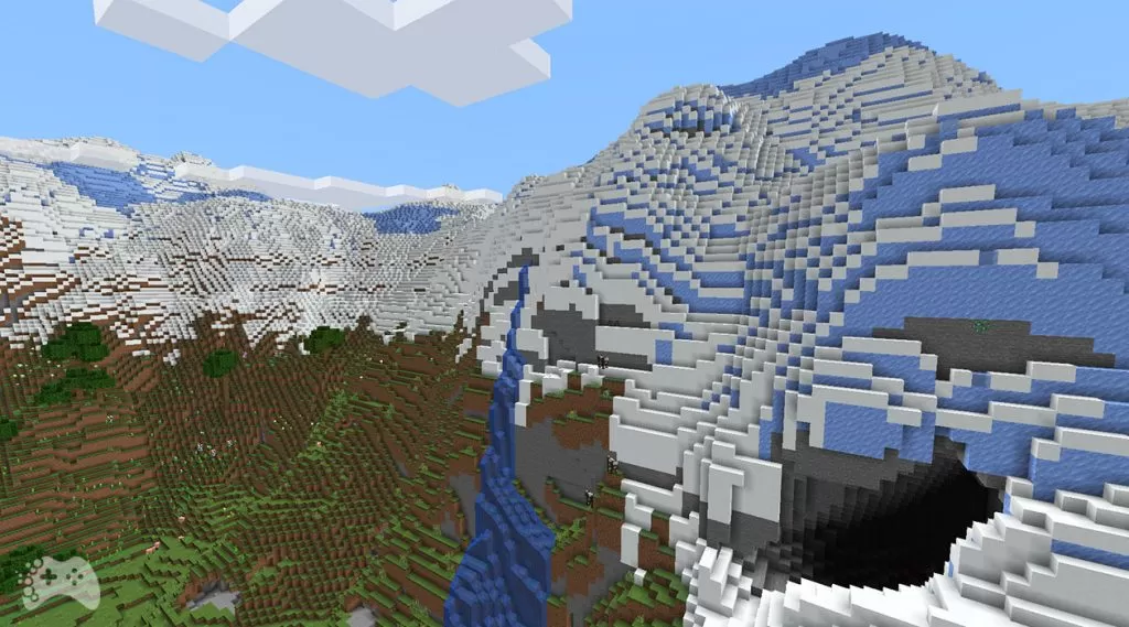 Wysokie szczyty Minecraft Snapshot 21W37A Minecraft Snapshot 21W37A wysokie szczyty