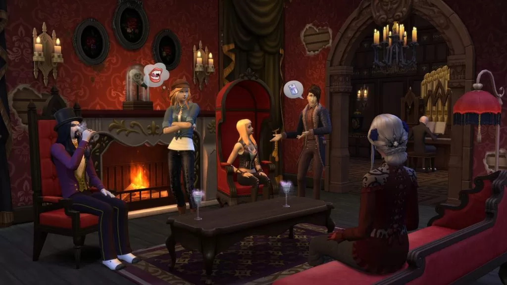 the sims 4 wampiry kody