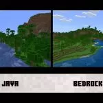 Generowanie się świata w Minecraft Java Edition i Bedrock Edition