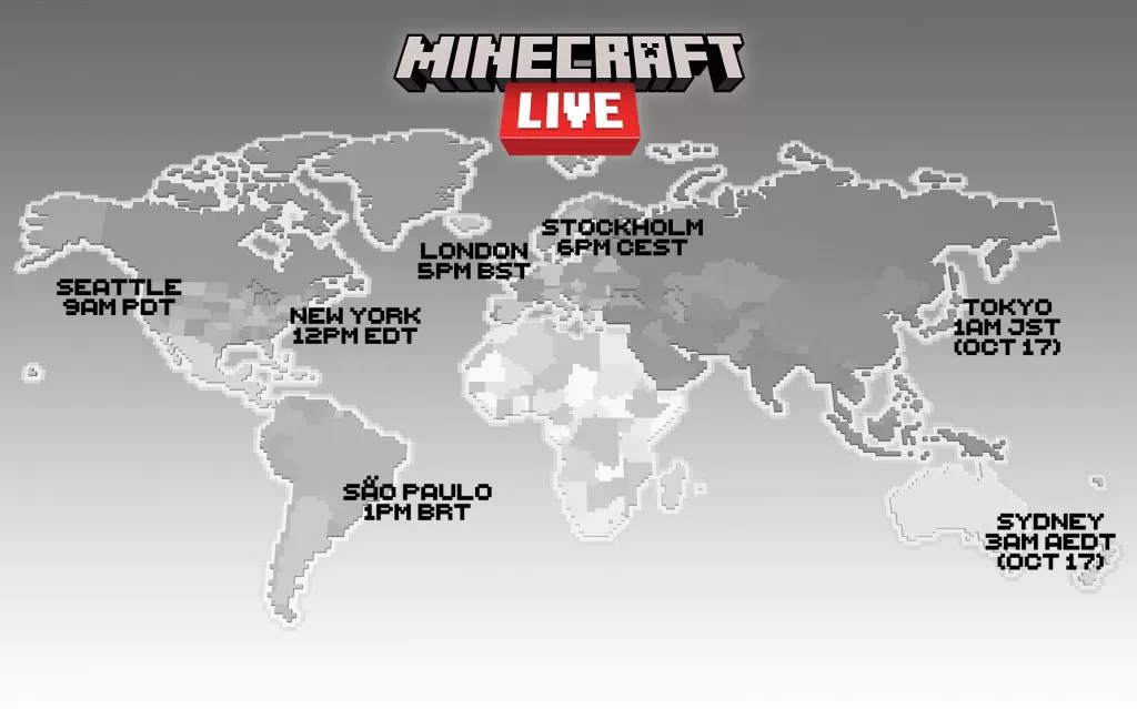 Minecraft Live 2021 - kiedy Kiedy Minecraft Live 2021