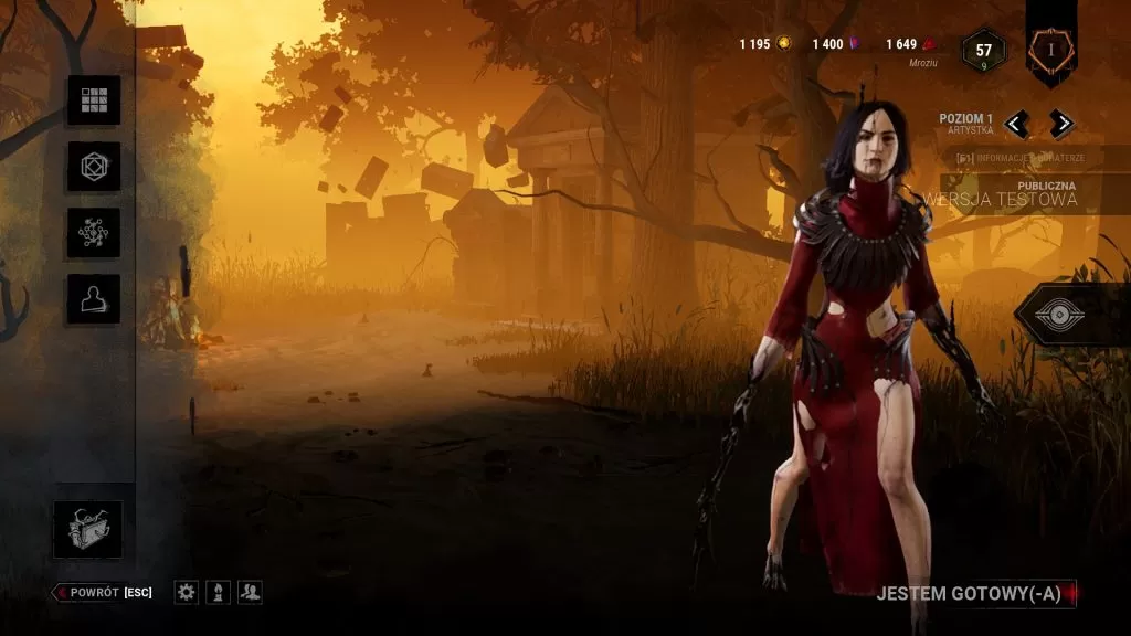 dbd zabójca Artystka