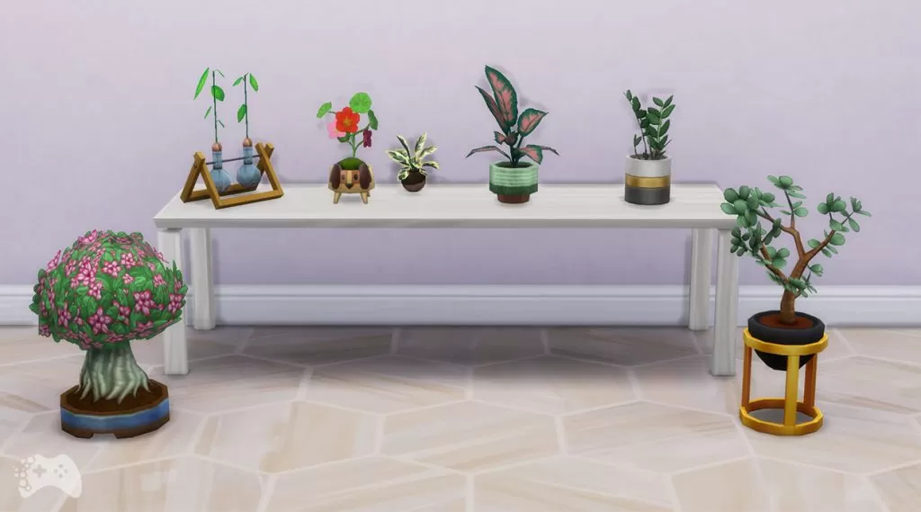 First look The Sims 4 kwitnące wnętrza rośliny