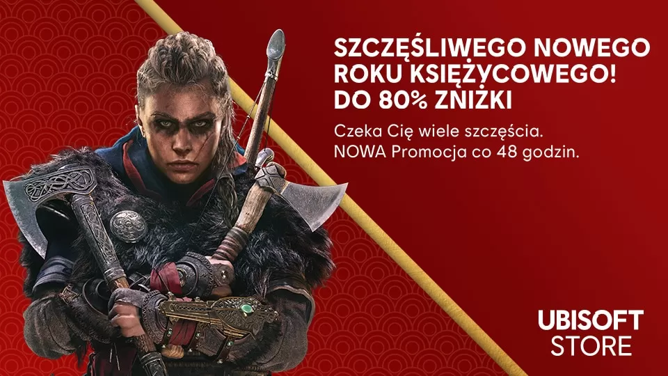 Promocje z okazji nowego księżycowego roku w Ubisoft Store