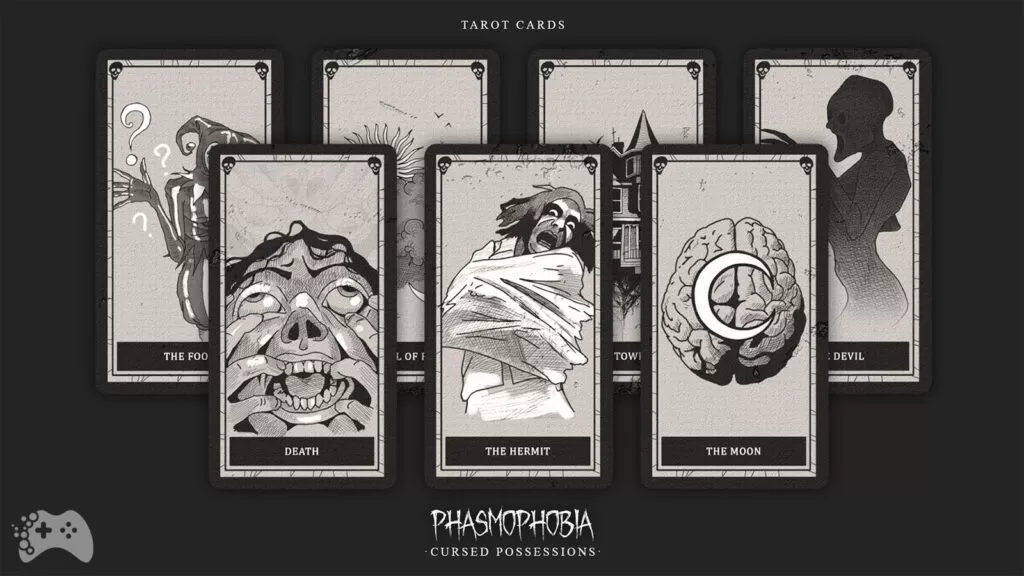 karty tarota Phasmophobia