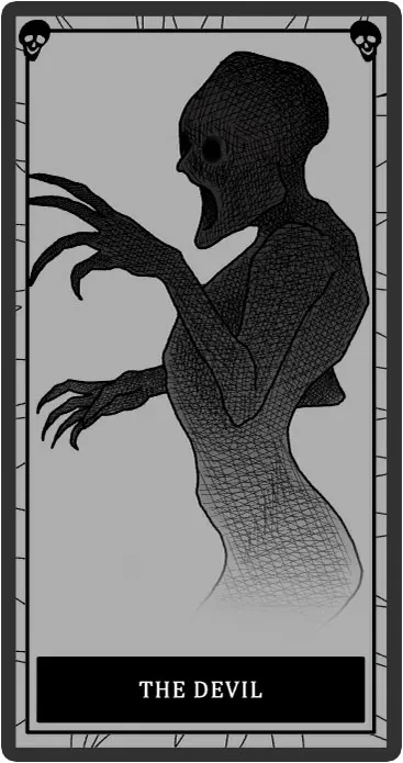 The devil karty tarota Phasmophobia