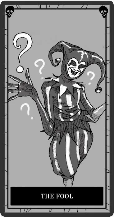 The fool karty tarota Phasmophobia