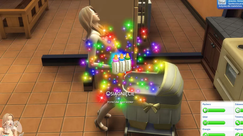 czy da sie miec trojaczki w the sims 4