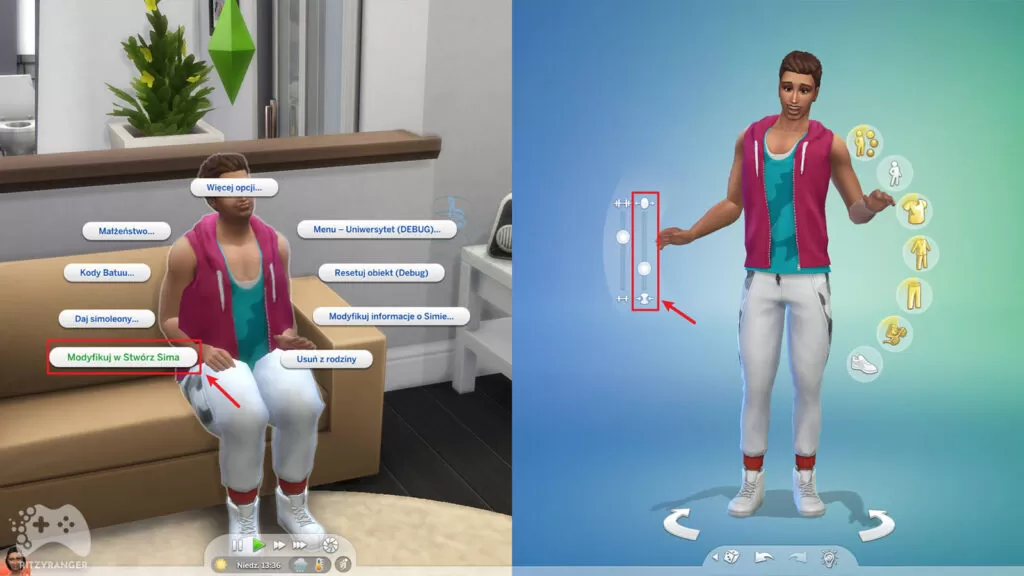 czy można schudnąć w the sims 4