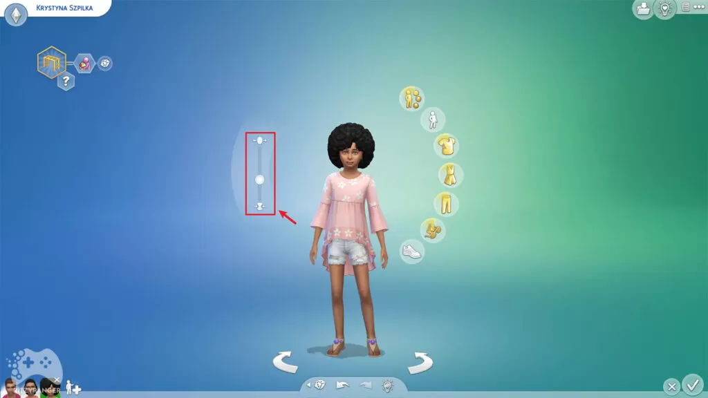 jak odchudzić dziecko w the sims 4