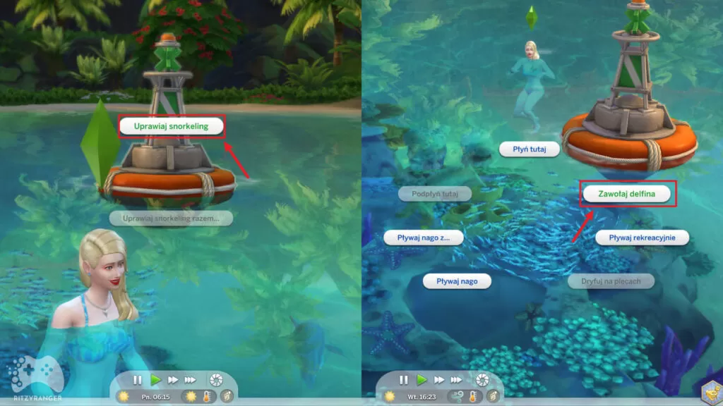 jak stac sie syrena the sims 4