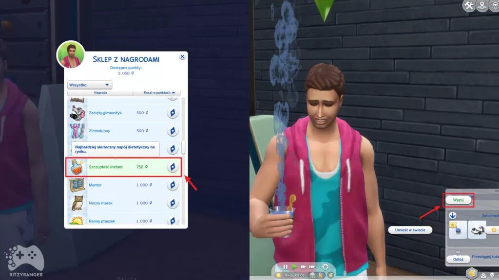 jak szybko schudnąć w the sims 4