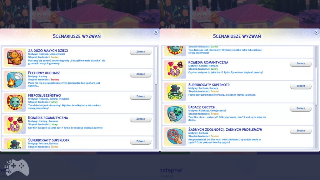 Nowe scenariusze aktualizacja the sims 4 marzec 2022