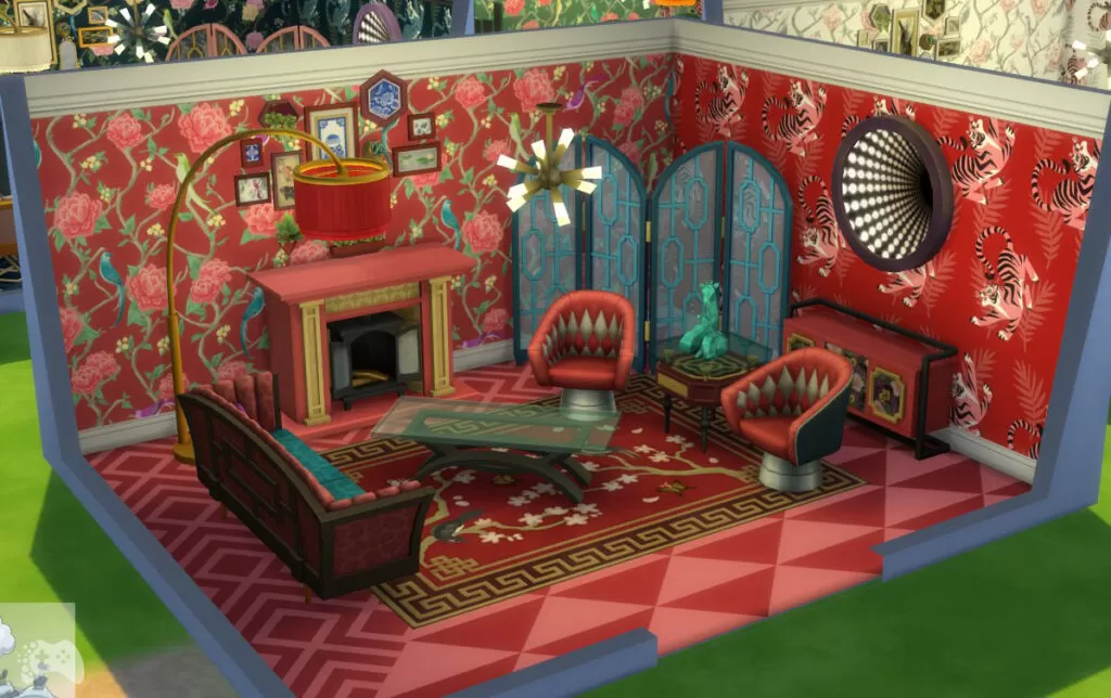 Obiekty z The Sims 4 Wnętrza z przepychem