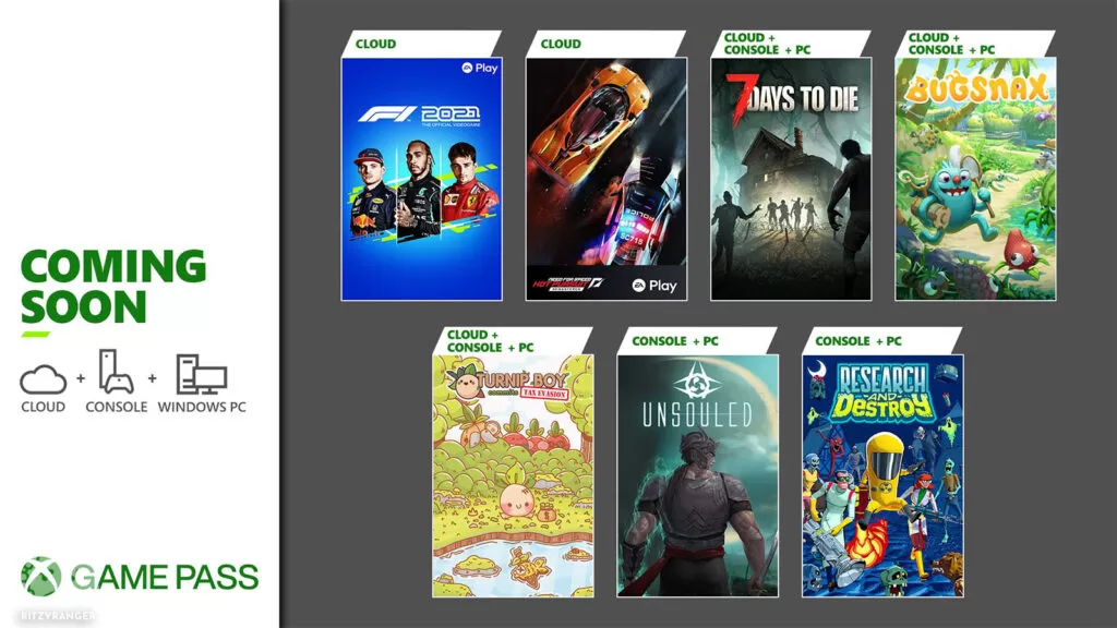 Lista gier Xbox Game Pass kwiecień 2022 drugi