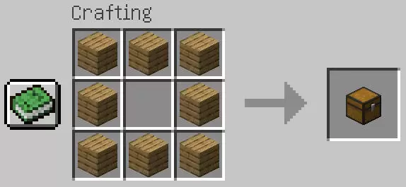 jak zrobić skrzynkę na lej minecraft