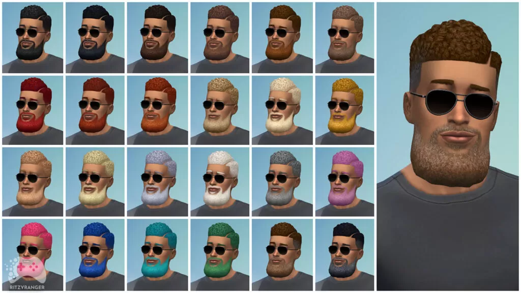 Broda afro aktualizacja The Sims 4 czerwiec 2022