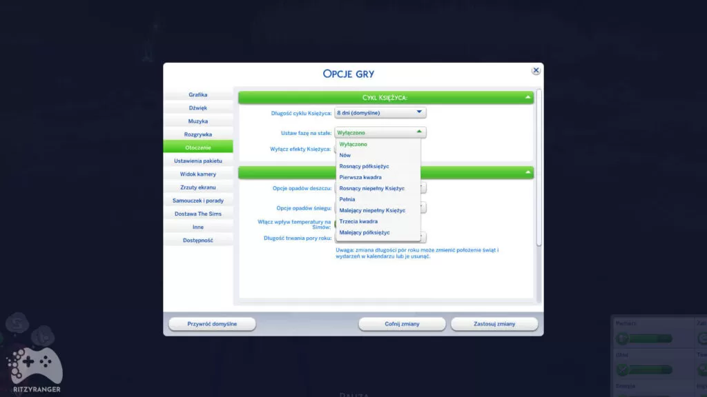 Cykle księżyca aktualizacja The Sims 4 czerwiec 2022