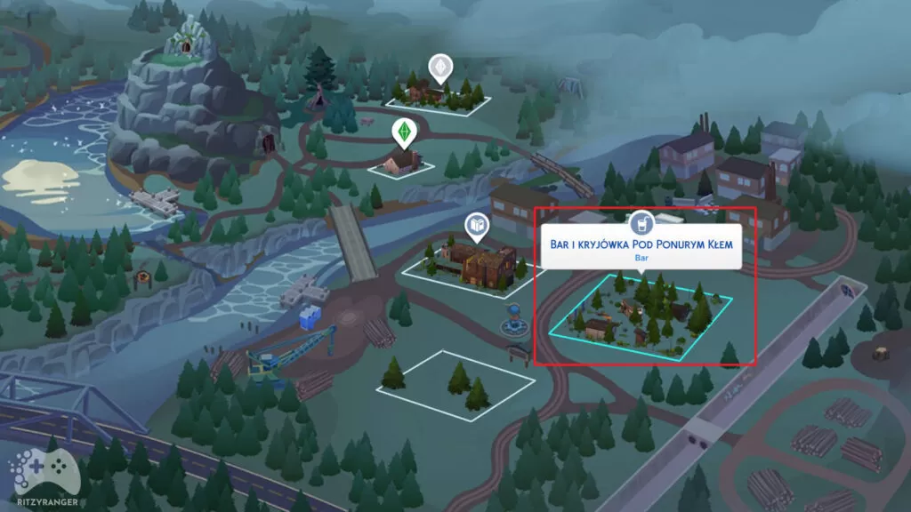 Jak zostać wilkołakiem w barze The Sims 4
