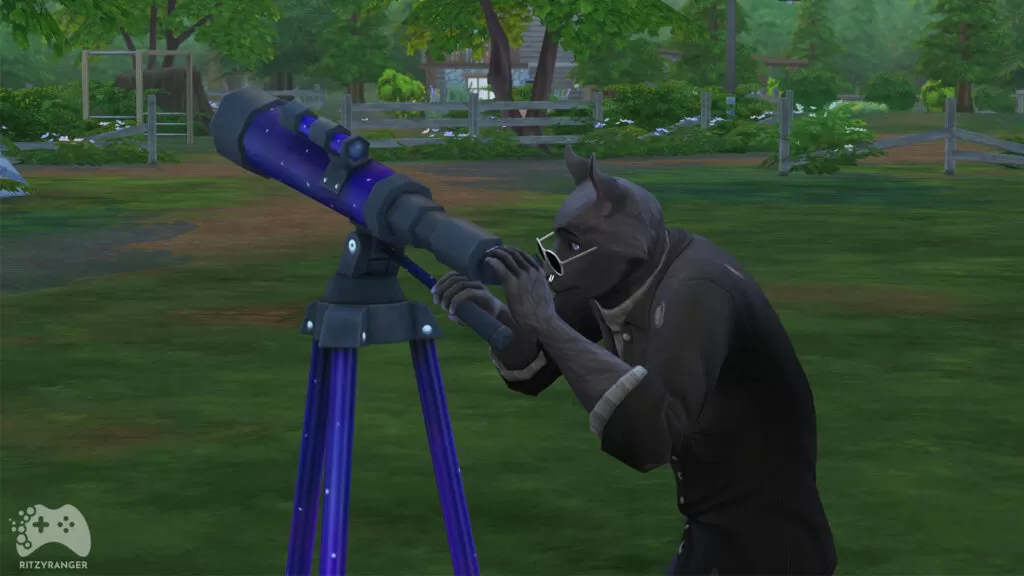 Mały teleskop The Sims 4 aktualizacja