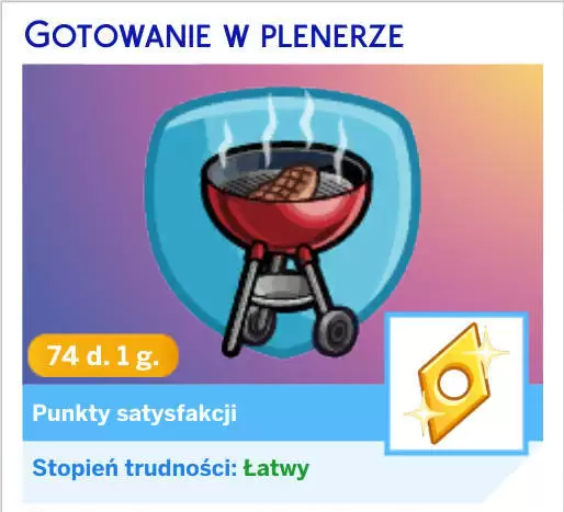 Scenariusz gotowanie w plenerze ekspresowa dostawa The Sims 4
