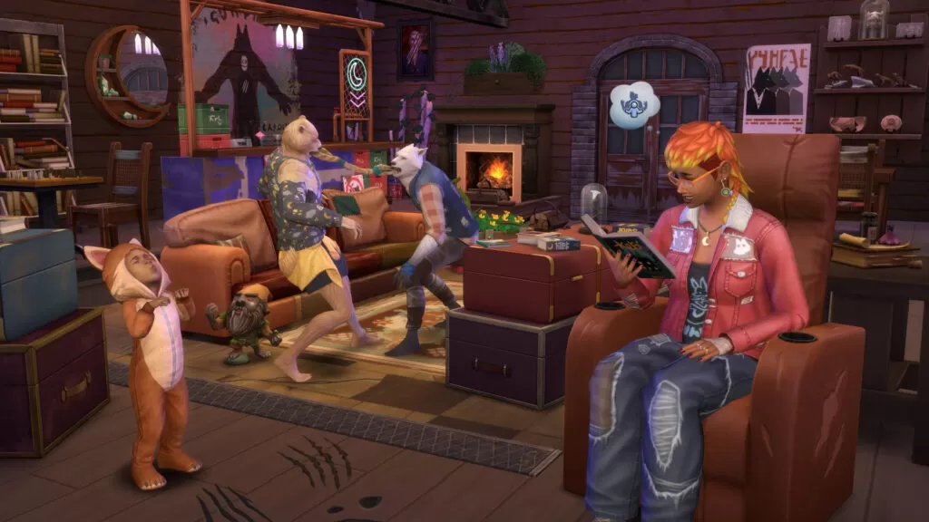 The Sims 4 Wilkołaki