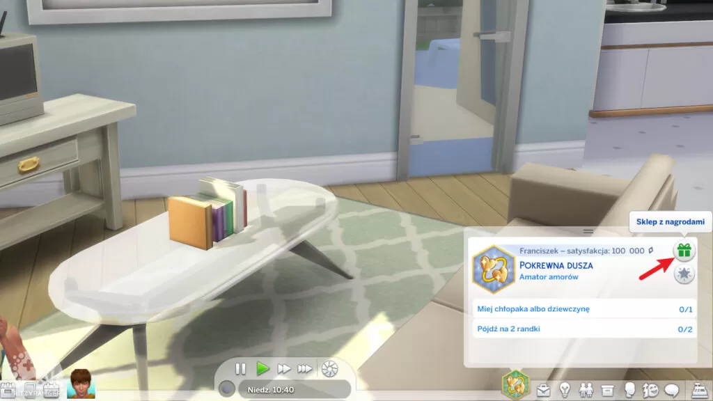 kod na punkty aspiracji the sims 4