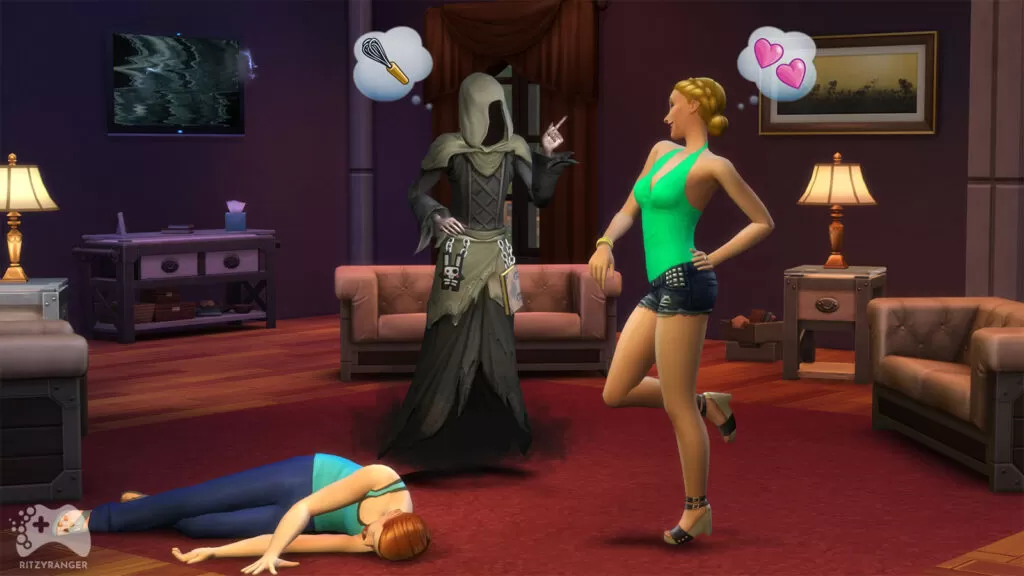 kod na śmierć the sims 4