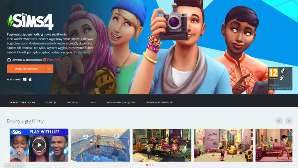 Jak pobrać The Sims 4 za darmo
