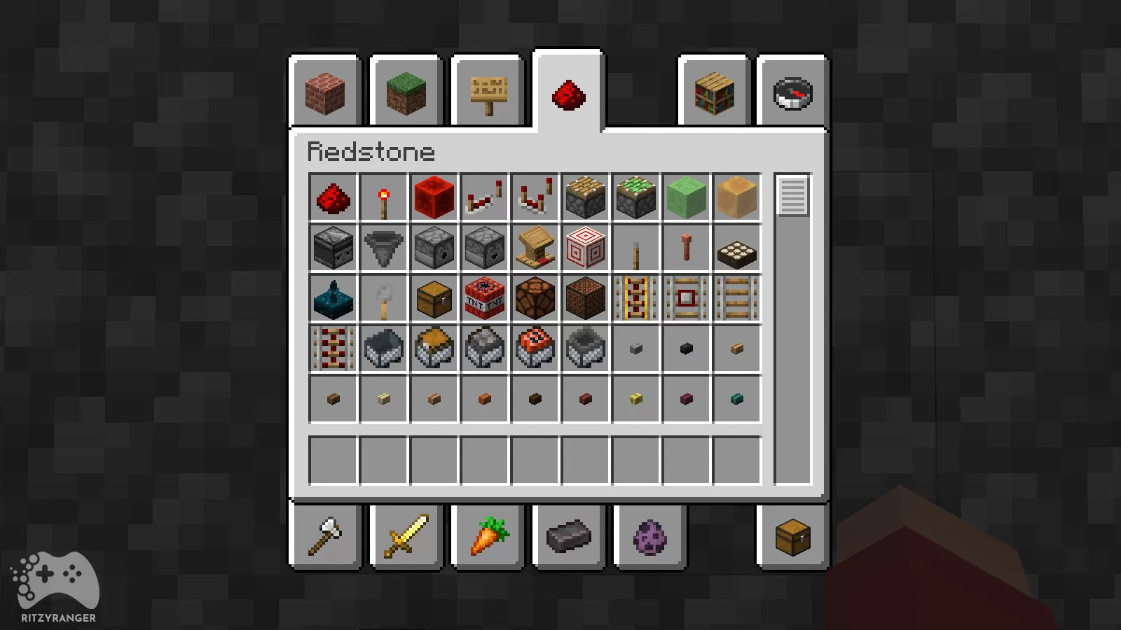 Redstone Minecraft Snapshot 22w42a