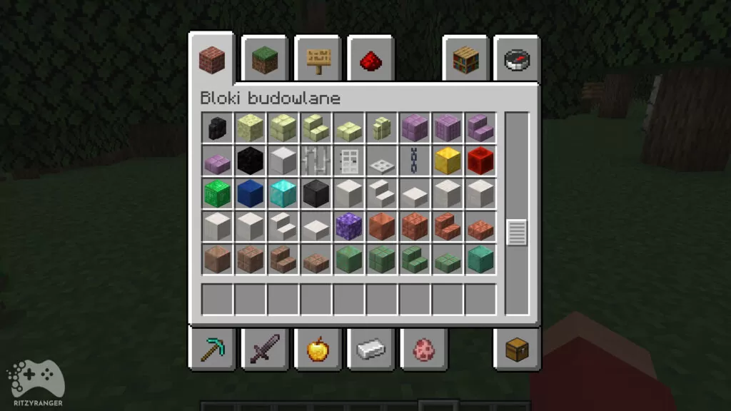 Bloki budowlane Minecraft 1.20 Snapshot 22w44a