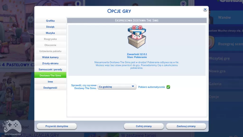 Druga listopadowa ekspresowa dostawa the sims 4