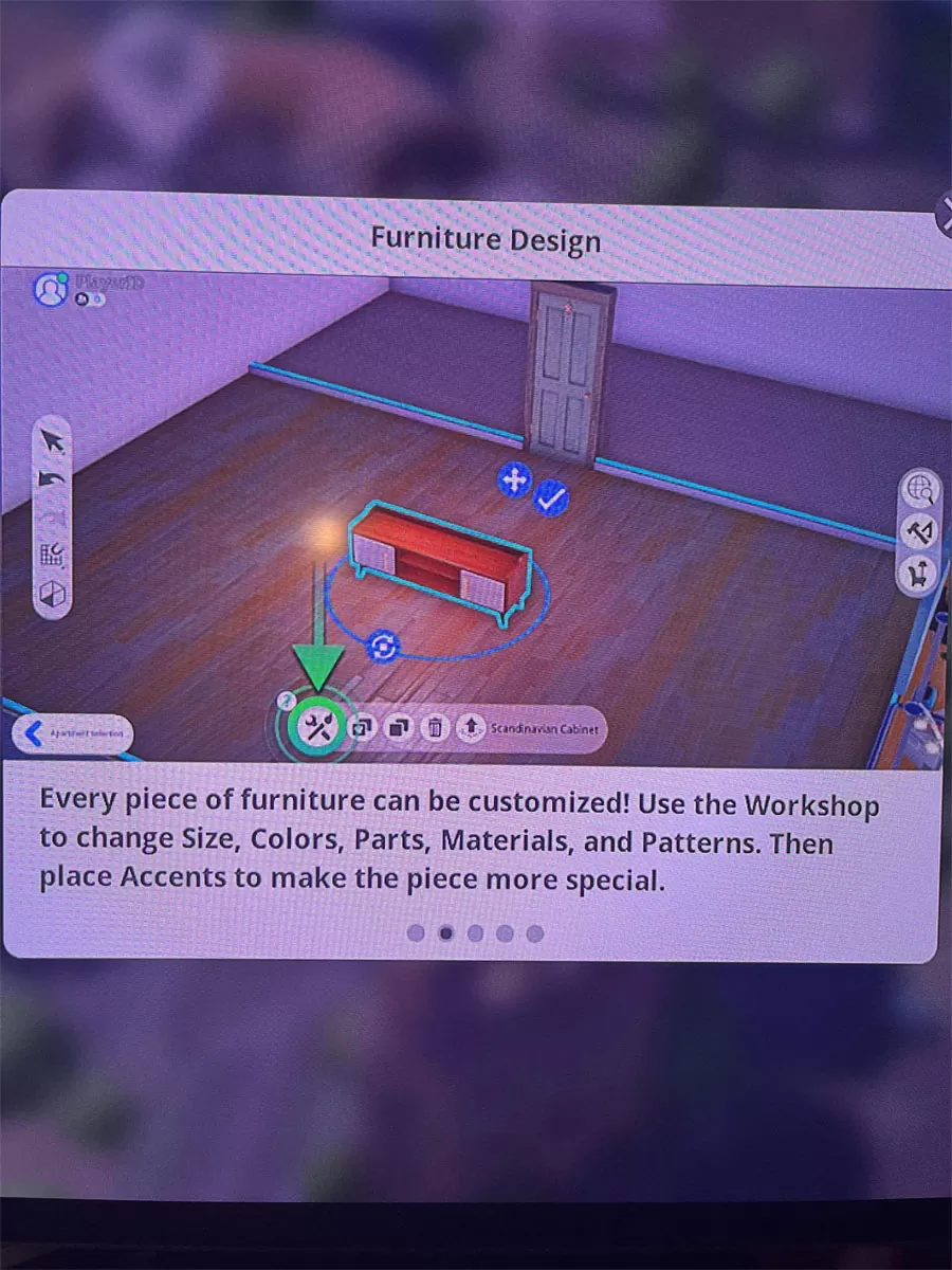 Zdjęcia The Sims 5 Samouczek meblowania