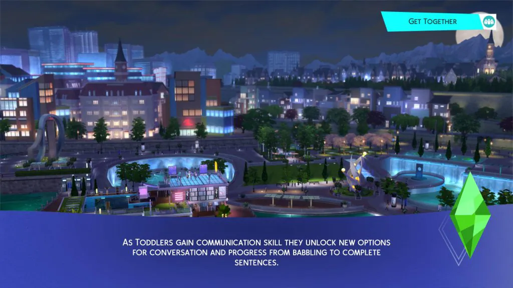 ekran ładowania the sims 4 spotkajmy się