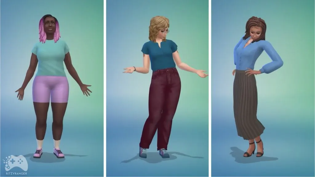 nowa zawartość cas w the sims 4 fryzury ubrania i akcesoria
