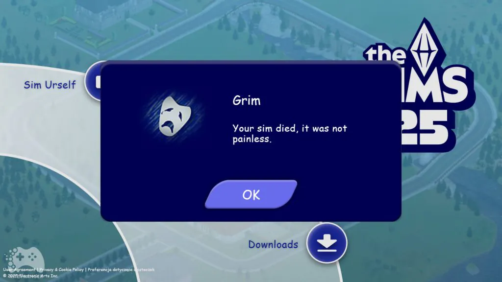 oficjalna strona o the sims 2 i the sims 1