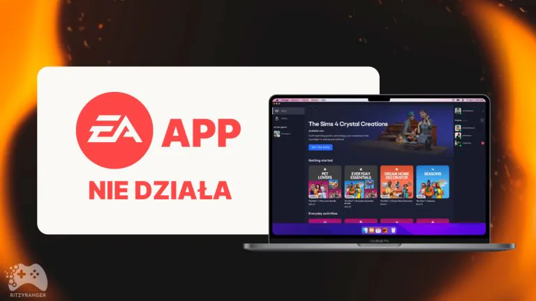 problem z ea app nie można się zalogować