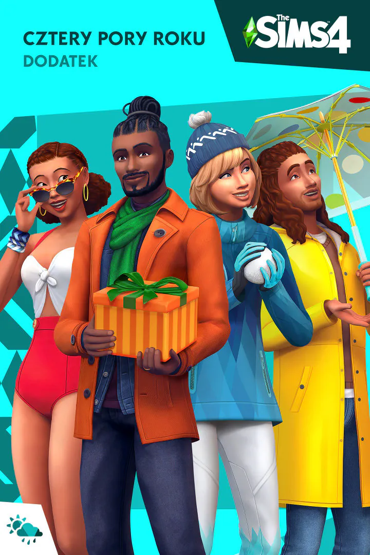 the sims 4 cztery pory roku okładka