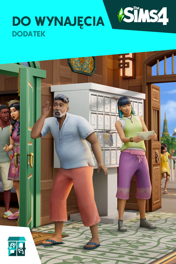 the sims 4 do wynajęcia okładka