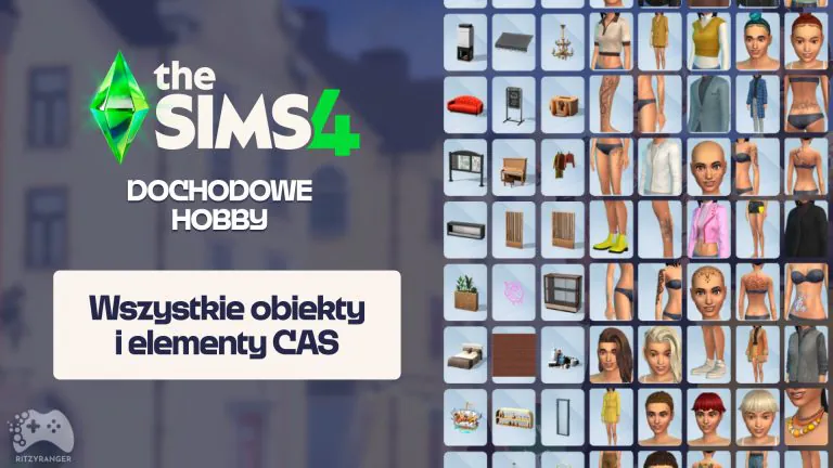 the sims 4 dochodowe hobby wszystkie obiekty i elementy cas