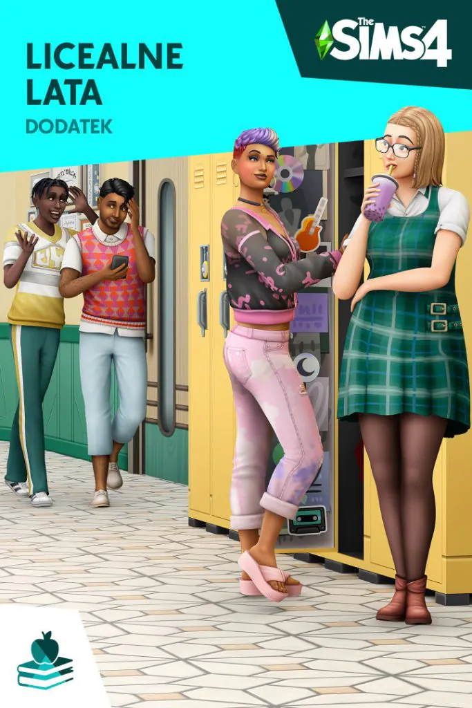 the sims 4 licealne lata okładka