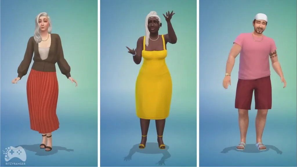 the sims 4 nowe opcje ubrań eleganckie stroje i casualowe stylizacje