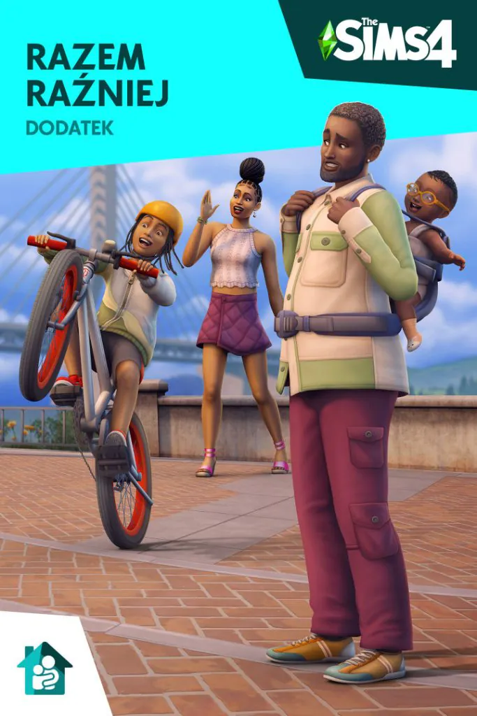 the sims 4 razem raźniej okładka