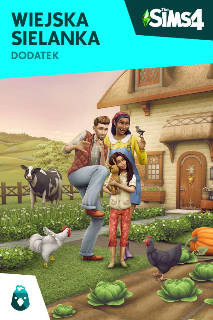 the sims 4 wiejska sielanka okładka