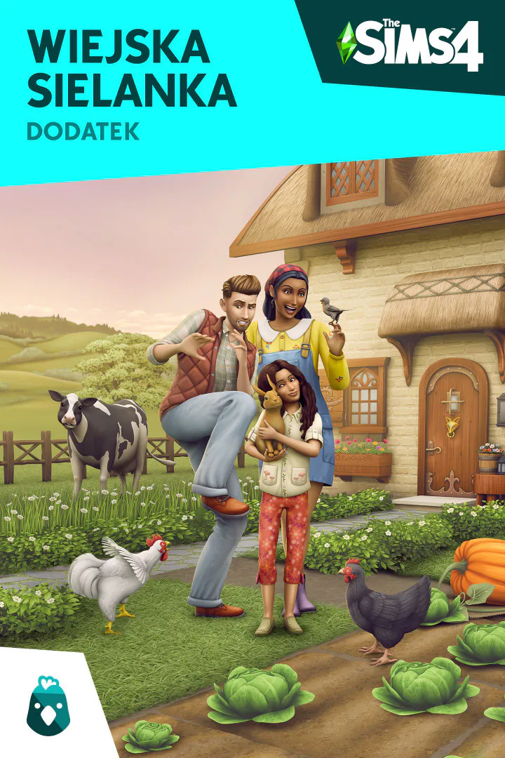 the sims 4 wiejska sielanka okładka