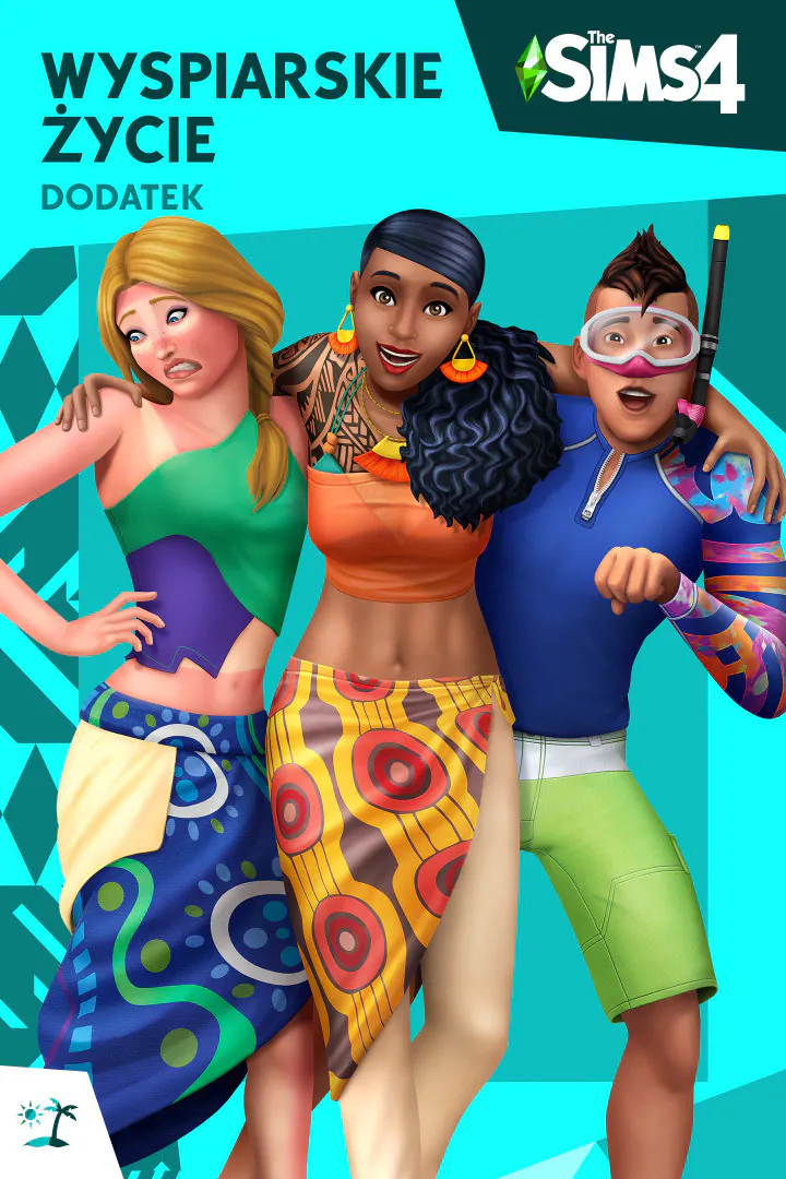 the sims 4 wyspiarskie życie okładka