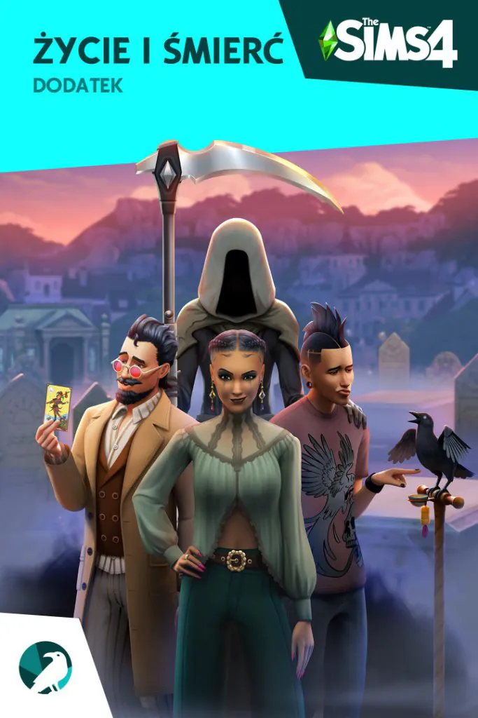 the sims 4 życie i śmierć okładka