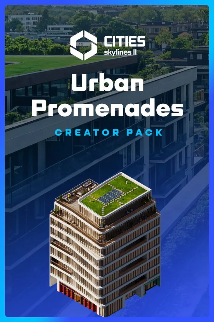 Cities: Skylines II - Creator Pack: Urban Promenades
