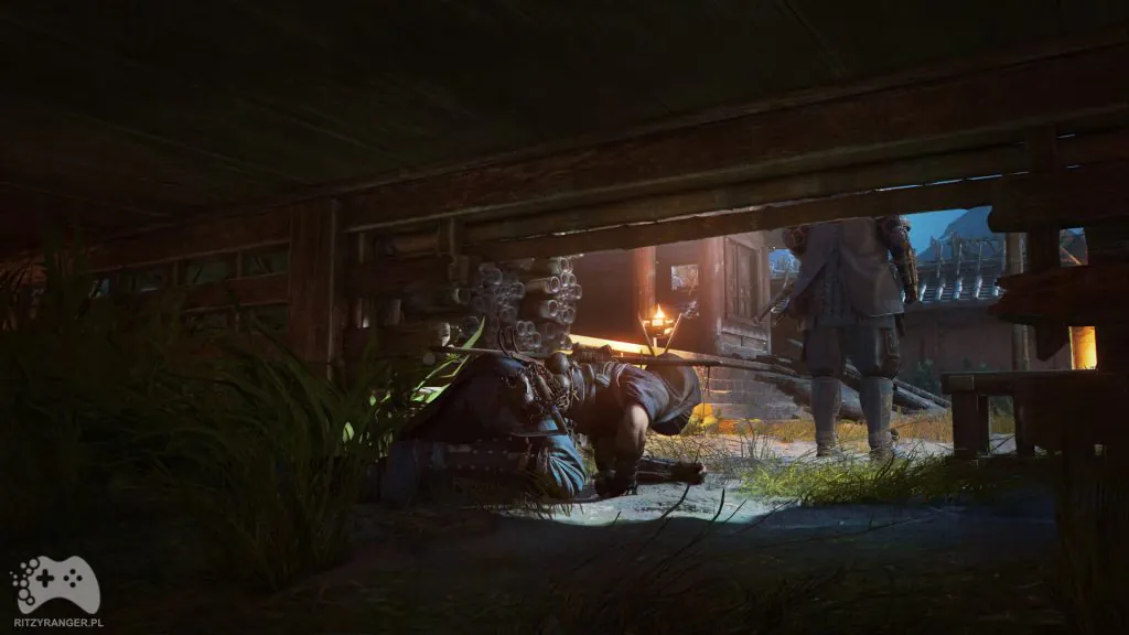 Assassin’s Creed Shadows - żółta farba na ścianach